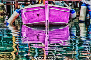 Boat reflections by Marco Gargiulo 